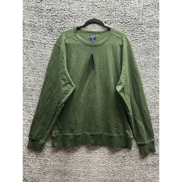 Good Man Brand Flex Pro Jersey Crew Sweatshirt Green Mens Size‎ XXL